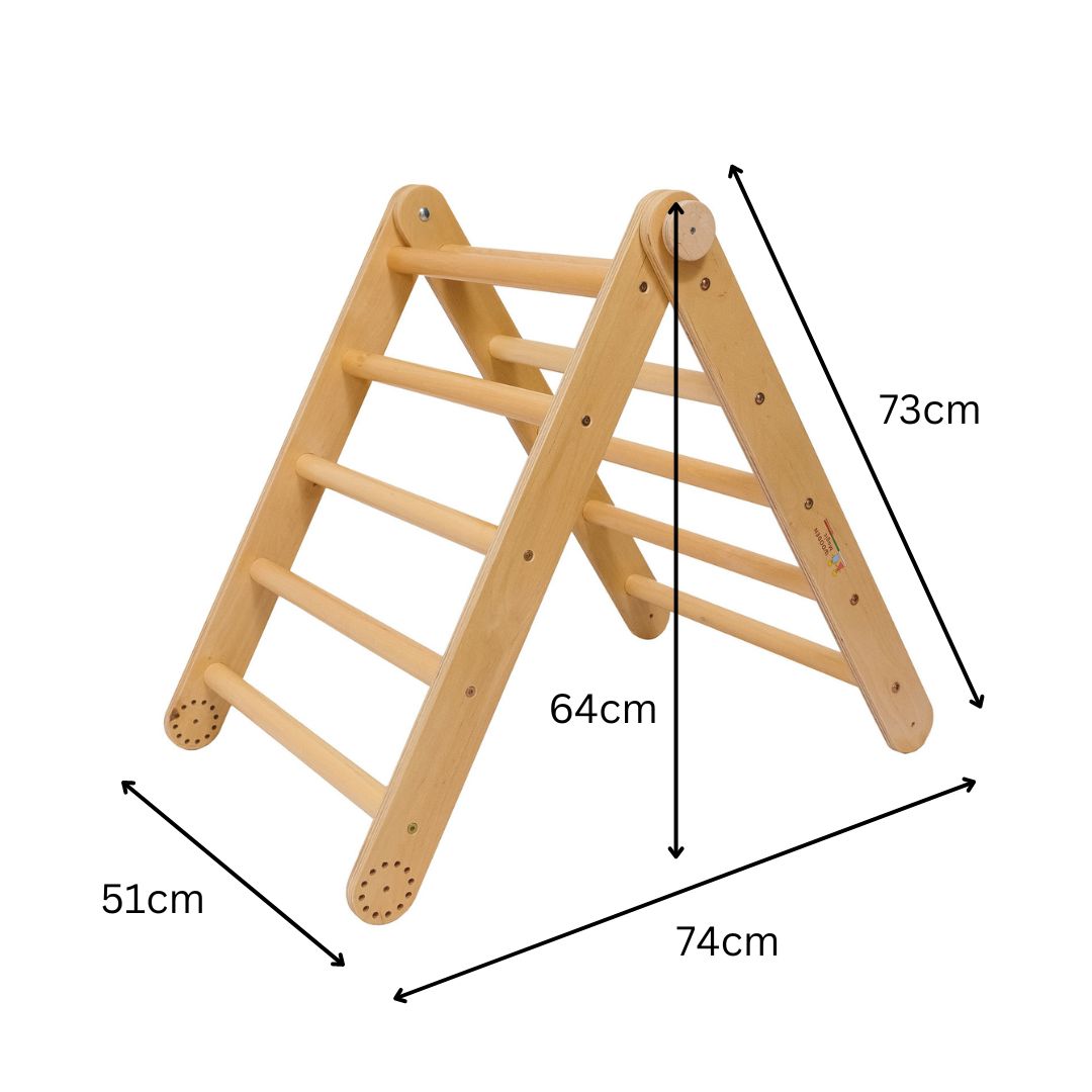 Modifiable Montessori Climbing Triangle
