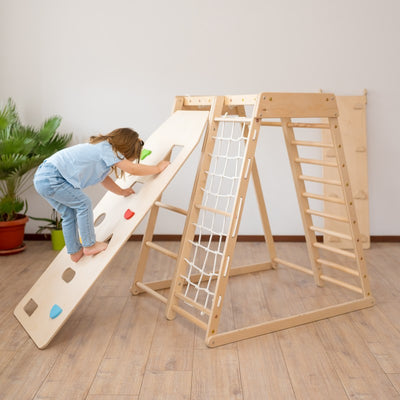 Wooden Climbing Ramp