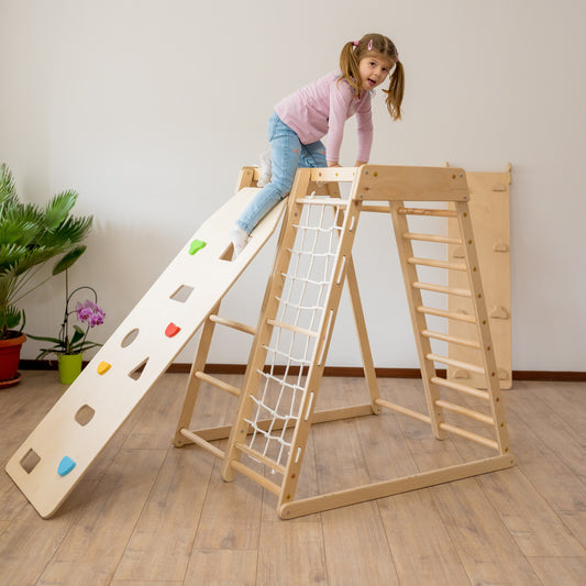 Wooden Climbing Ramp