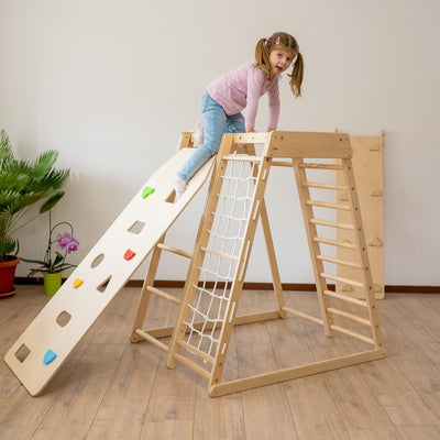 Wooden Climbing Ramp