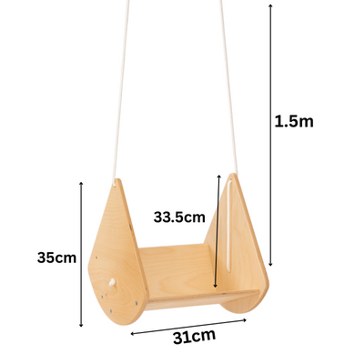 2-in-1 Swing & Seat Wooden Magic