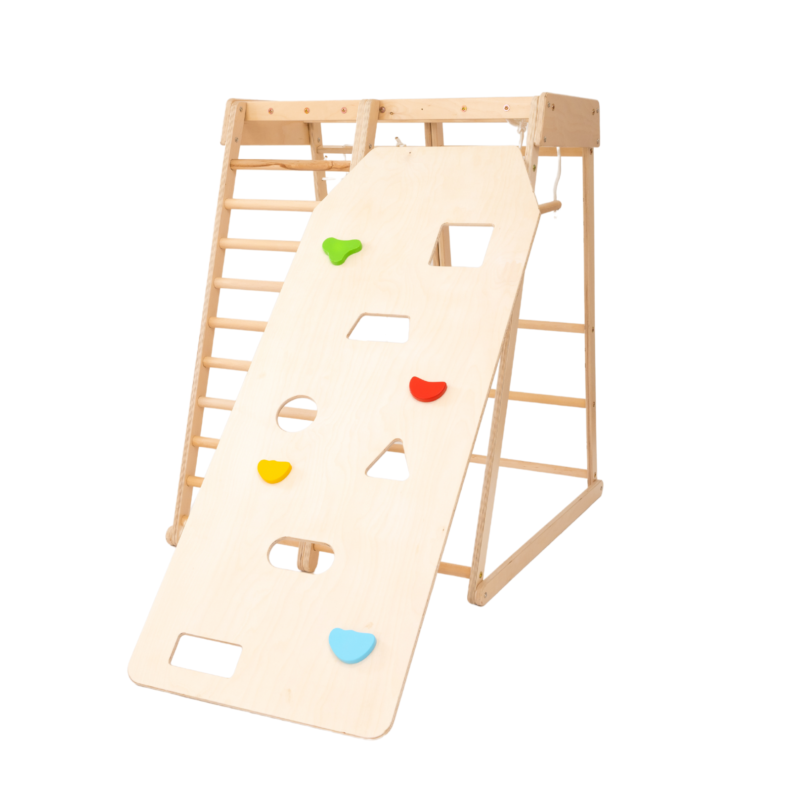 Wooden Climbing Ramp