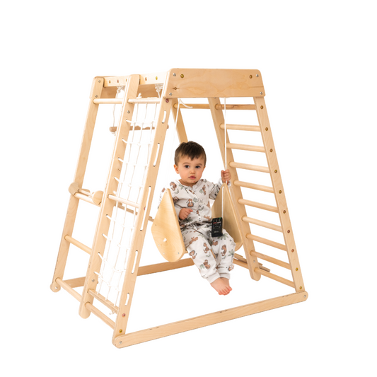 2-in-1 Swing & Seat Wooden Magic