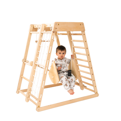 2-in-1 Swing & Seat Wooden Magic