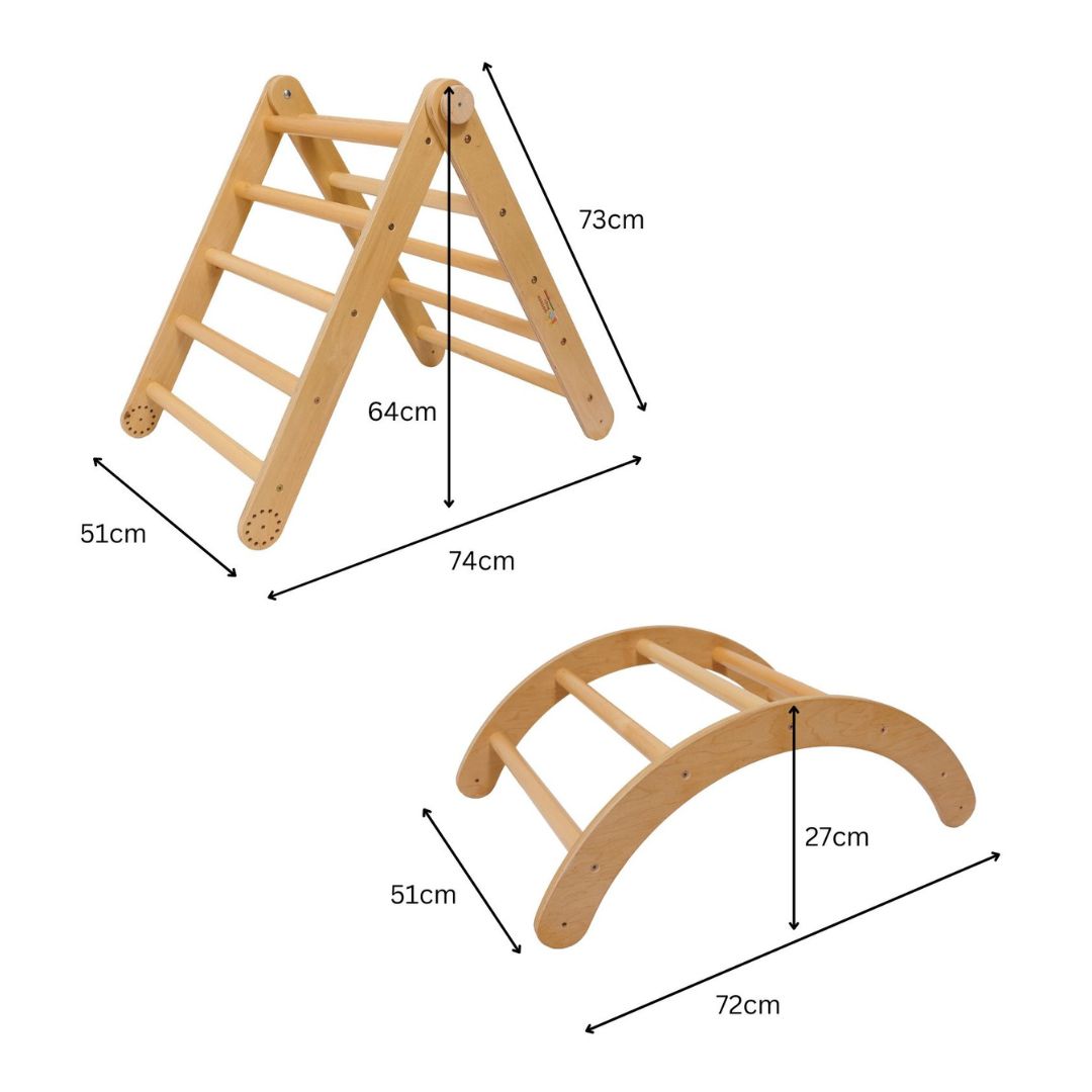 Modifiable Climbing Triangle with Arch